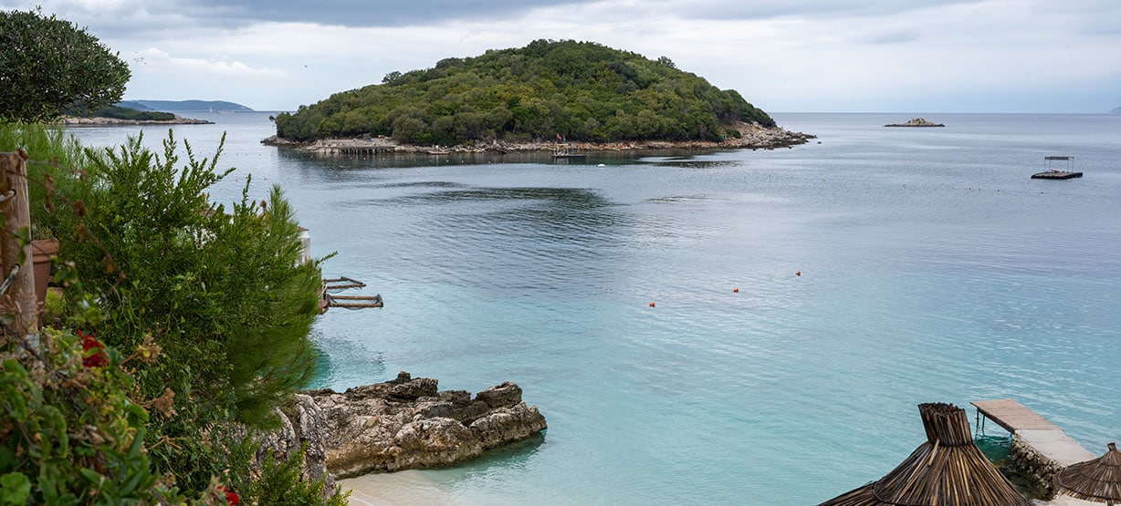 ksamil albania riviera