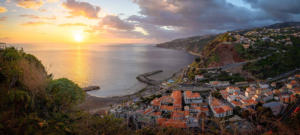 Vista panorâmica em Funchal, Madeira