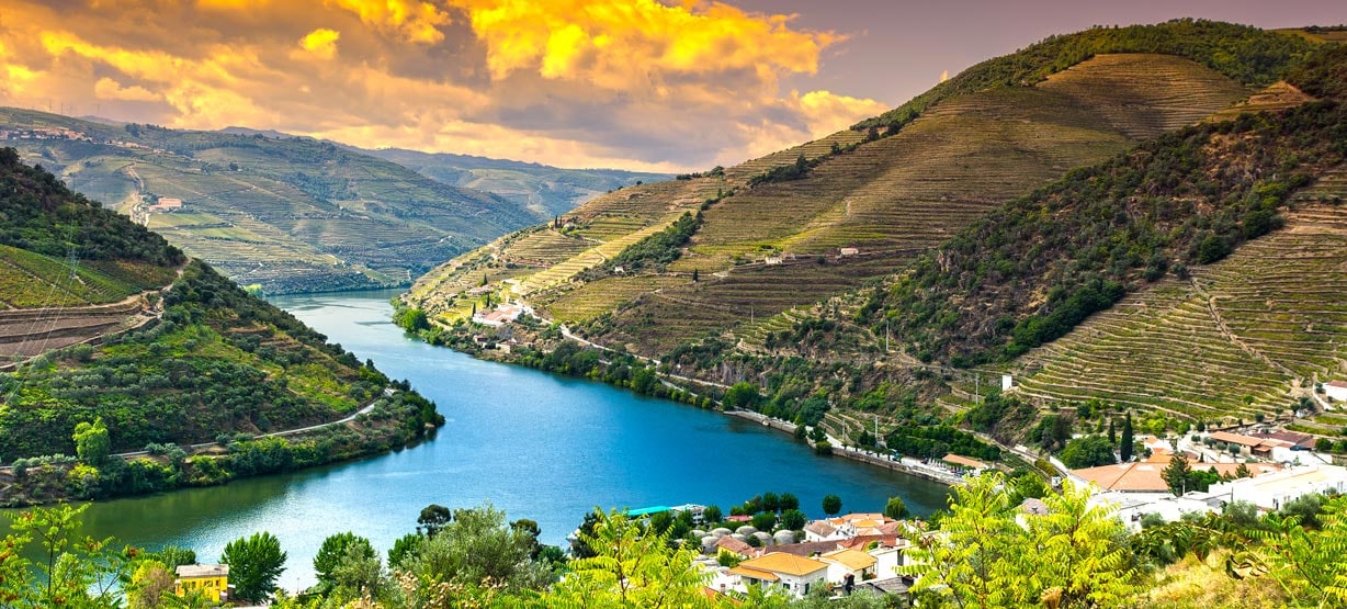 Rio Douro nascer do sol