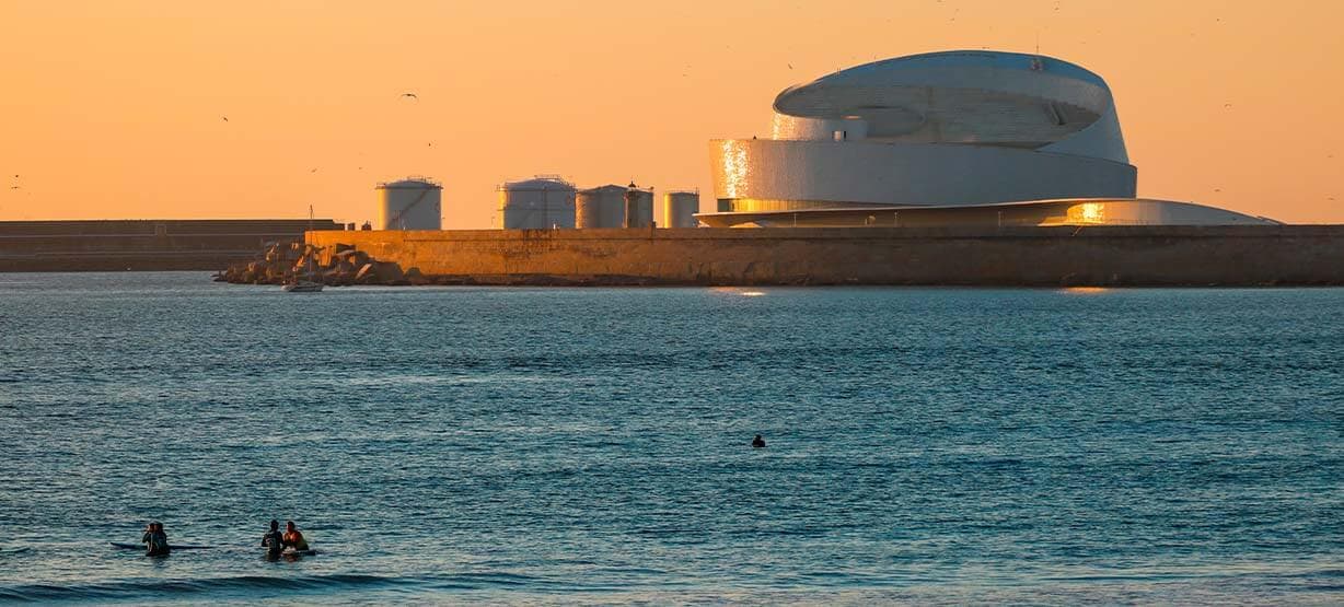 Best beaches in Portugal matosinhos terminal porto beach 