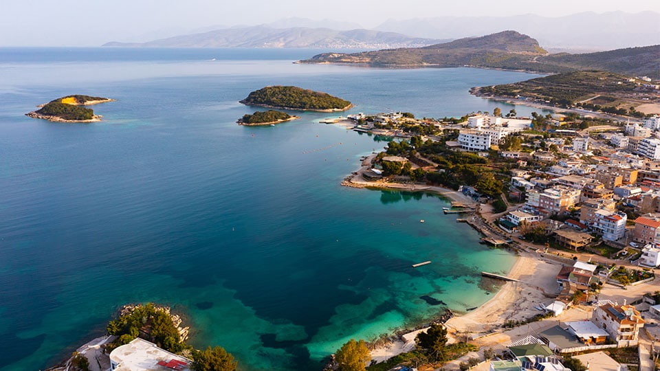 albania resort of ksamil