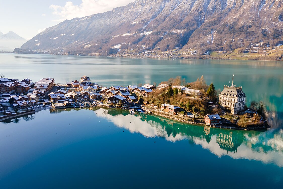 beauty iseltwald switzerland 