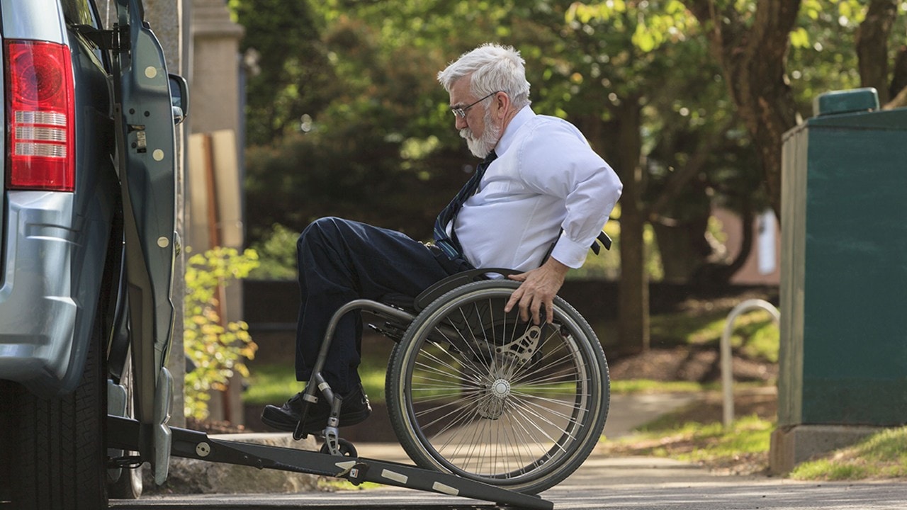 Alugar veículos especialmente adaptados