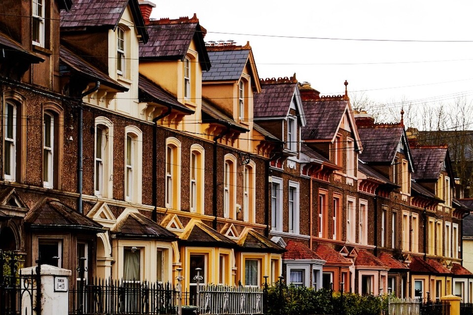 Casas típicas da Irlanda