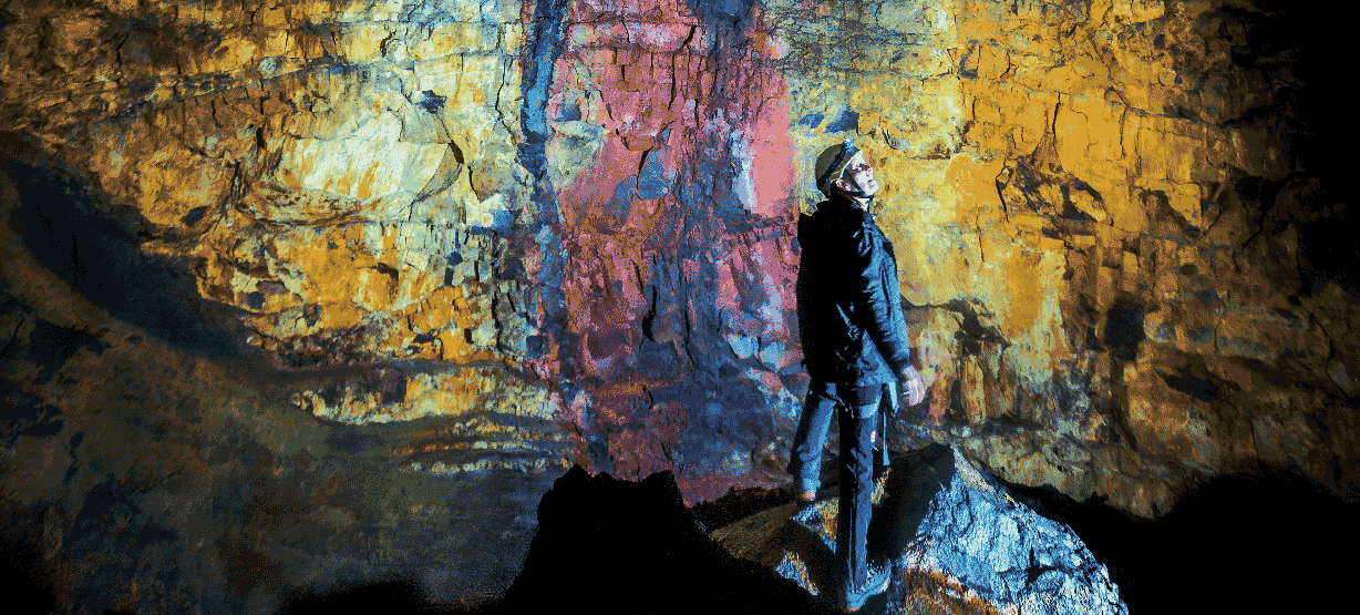 Câmara de magma do vulcão Thríhnúkagígur